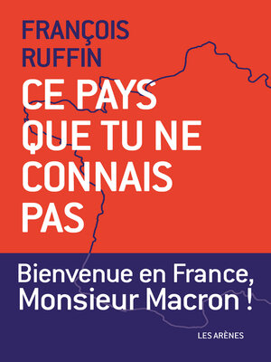 cover image of Ce pays que tu ne connais pas